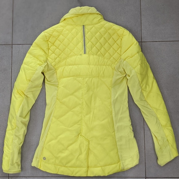 Lululemon Yellow What The Fluff Pullover Down - Picture 3 of 4